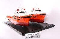custom made model of 71米锚作拖船供给船